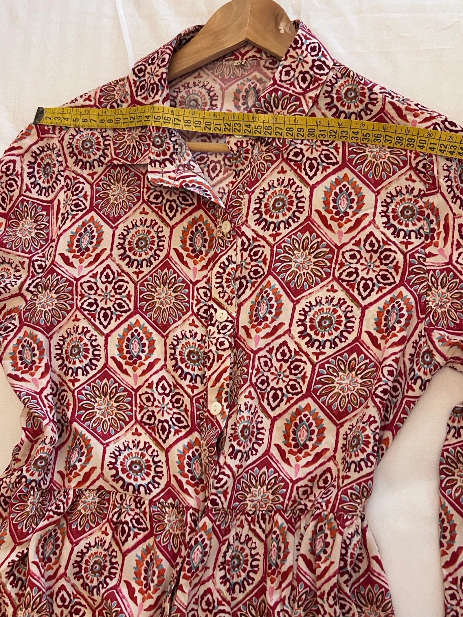 Vestido vintage de botão tamanho M – photo 4